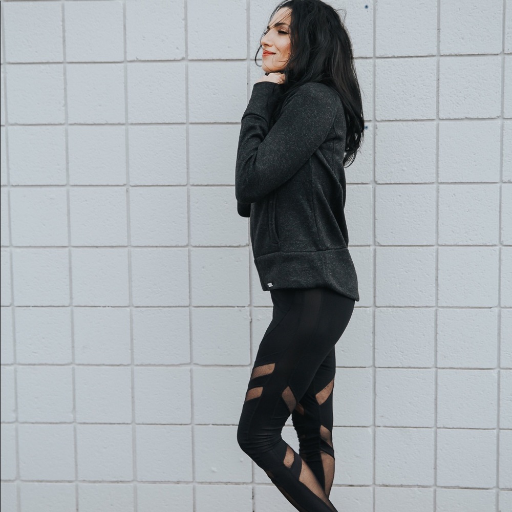 Thumbhole Sweater charcoal